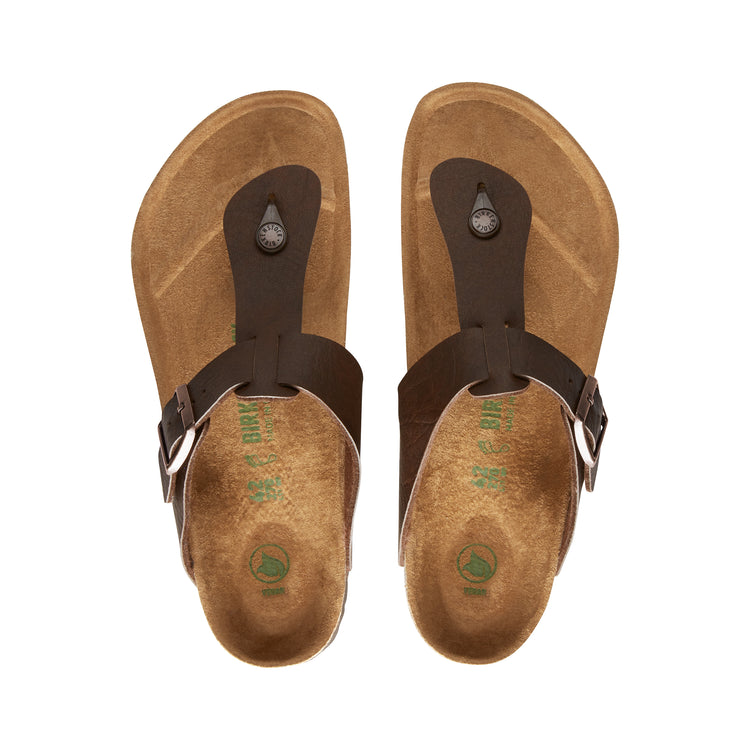 Birkenstock Medina Matt Brown Birko-Flor/Microfibre Vegan