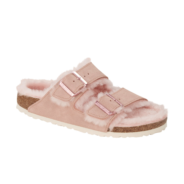Arizona Light Rose Suede Leather/Shearling