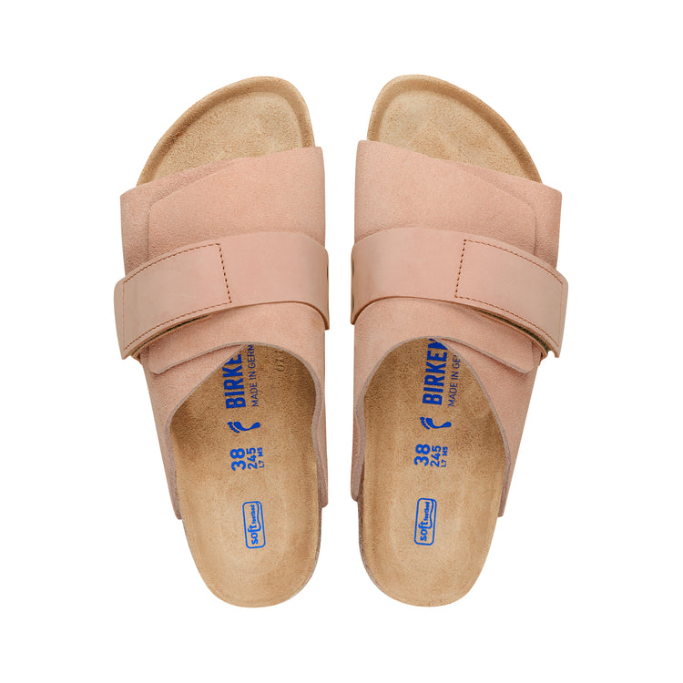 Kyoto SFB Soft Pink Suede/Nubuck Leather