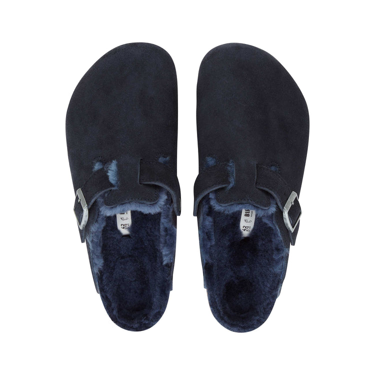 Boston Midnight Suede Leather/Shearling