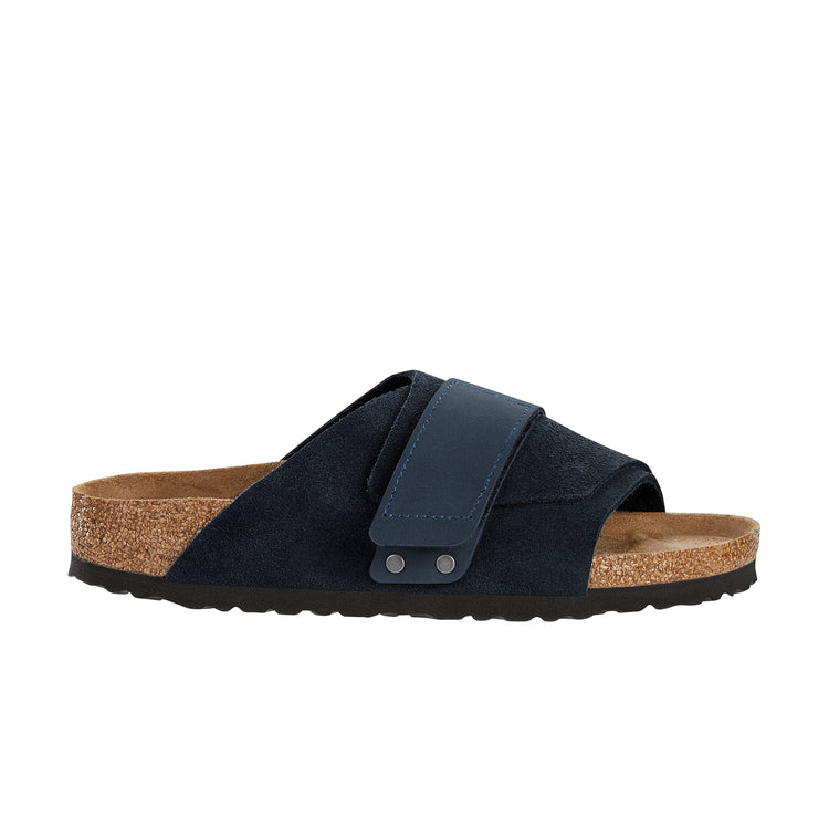 Kyoto Navy Suede Leather