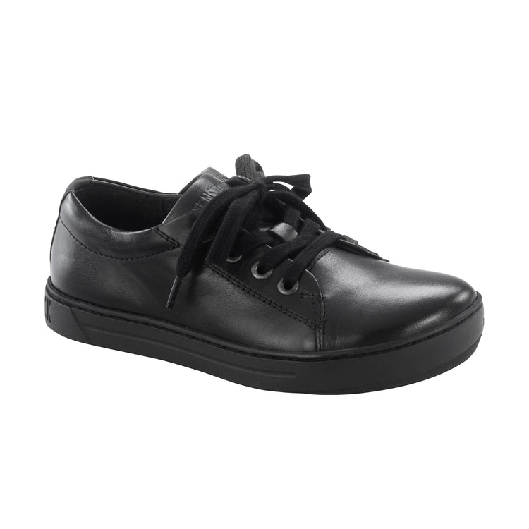 Arran Kids Black Smooth Leather