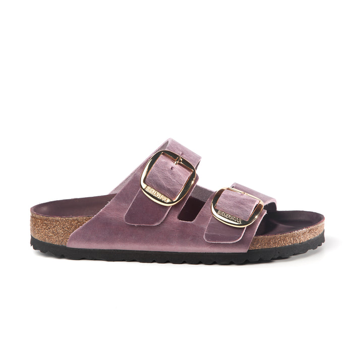 Birkenstock Arizona Big Buckle Lavender Blush Oiled Leather side view