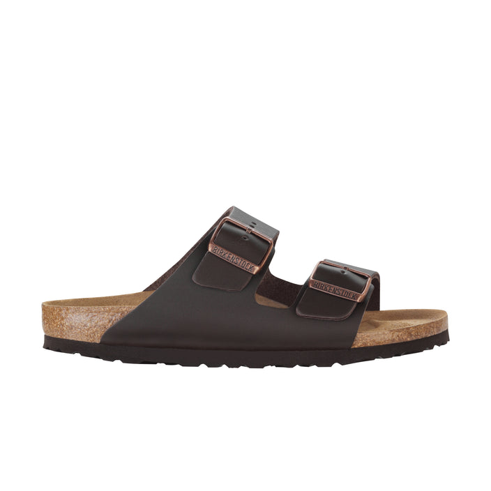 Birkenstock Arizona Brown Smooth Leather side view