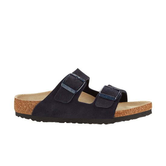 Birkenstock Arizona Kids Midnight Suede Leather side view