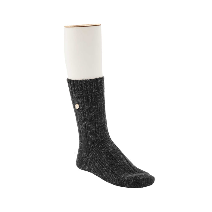 Birkenstock Cotton Twist Black Socks Womens