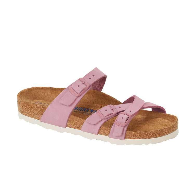 Birkenstock Franca Soft Footbed Orchid Nubuck Leather