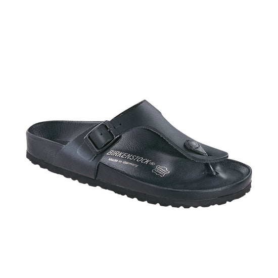 Birkenstock Gizeh Black Exquisite Smooth Leather