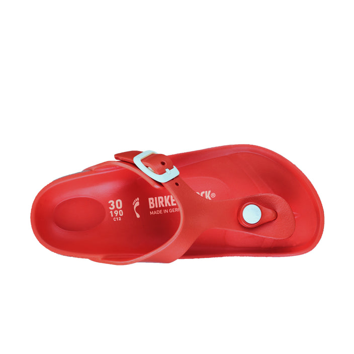 Birkenstock Gizeh Kids EVA Red top view