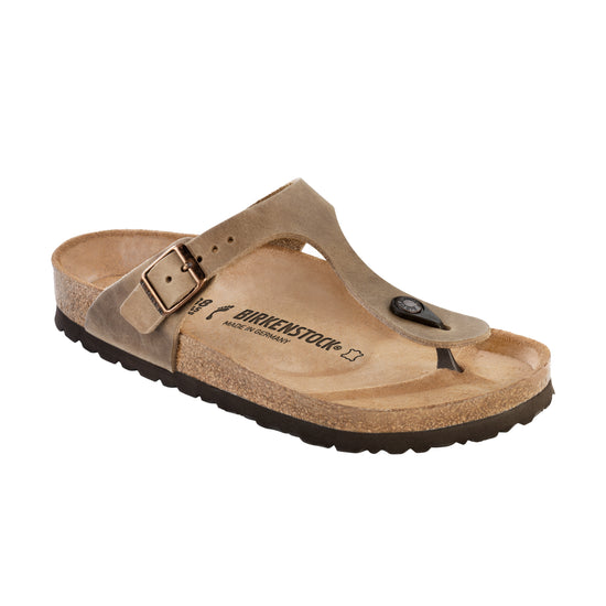 Birkenstock Gizeh Tabacco Brown Oiled Leather