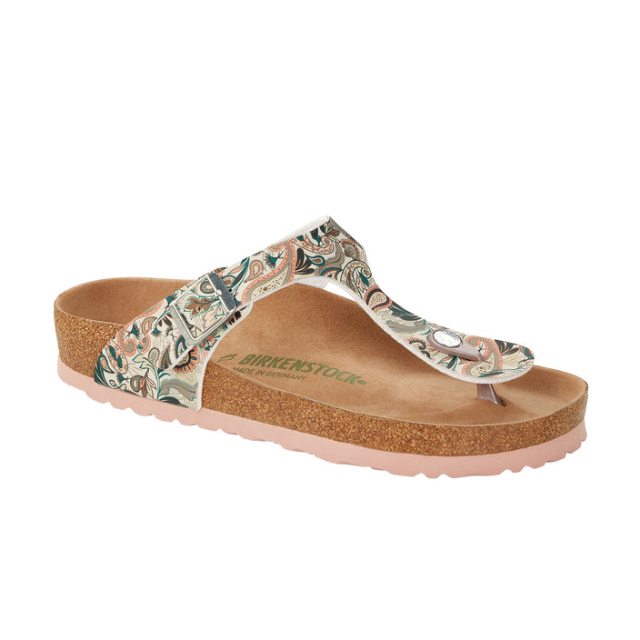 Birkenstock Gizeh Vegan Birko Flor Paisley Light Rose