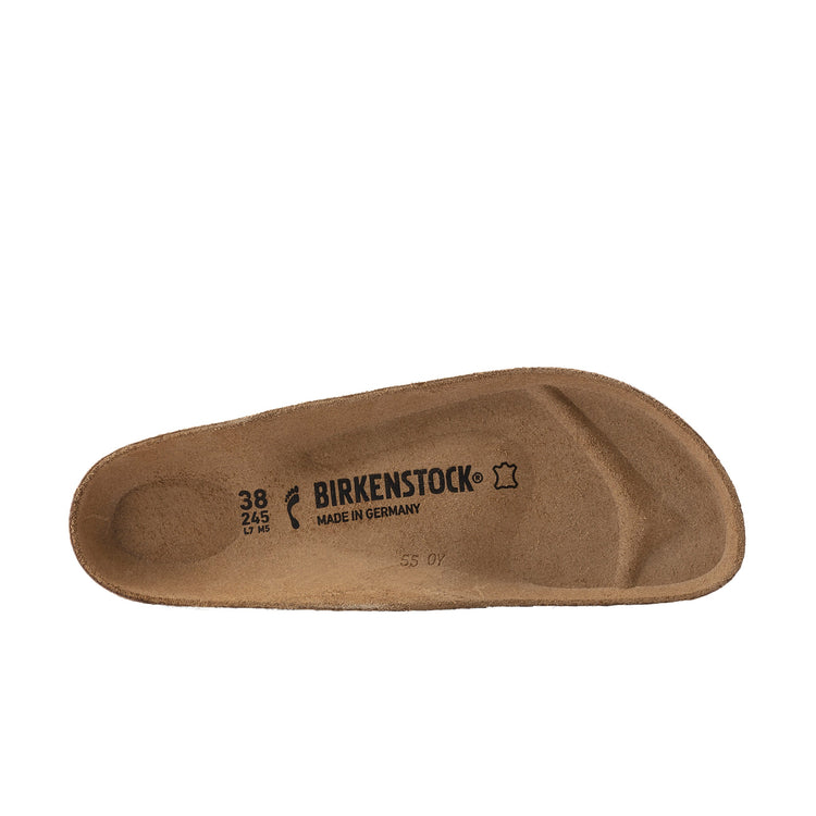 Birkenstock Home Shoes Plain Replacement Footbed Suede Lining top view