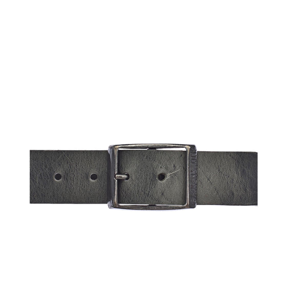 Birkenstock Kansas Belt Grey Oiled Leather 35mm One Size image 3