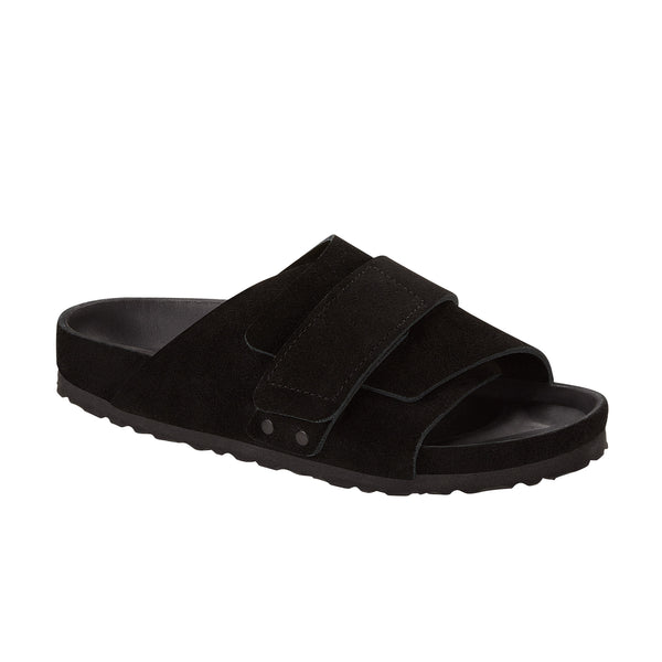 【極美品】BIRKENSTOCK KYOTO スエード ブラック 25cm Kyoto Exquisite Black Suede Leather