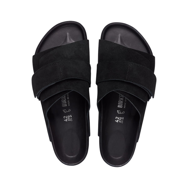 【極美品】BIRKENSTOCK KYOTO スエード ブラック 25cm 極美品】BIRKENSTOCK KYOTO スエード ブラック 25cm ビルケンシュトッ