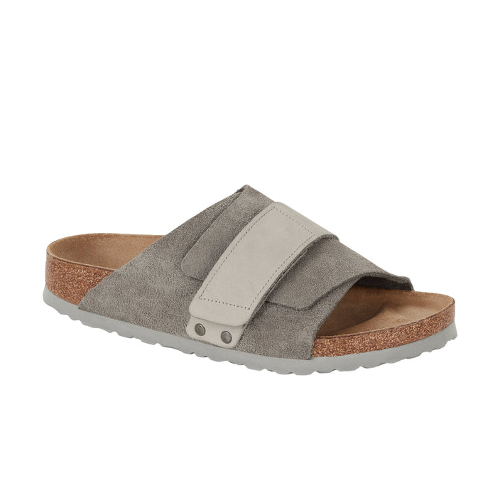 Birkenstock Kyoto Suede/Nubuck Leather Stone Coin 