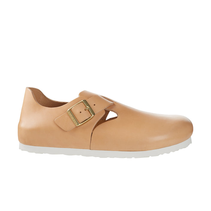 Birkenstock London Nude Natural Leather side view