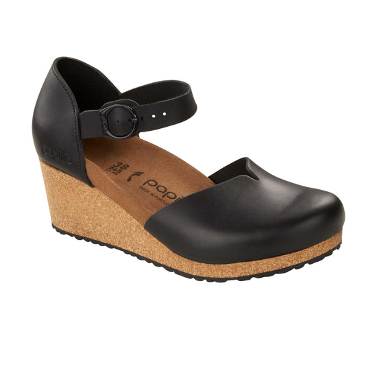 Birkenstock Mary Black Smooth Leather