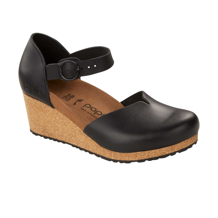 Birkenstock Mary Black Smooth Leather
