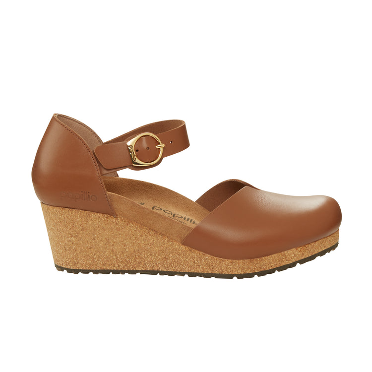 Birkenstock Mary Ginger Brown Smooth Leather side view