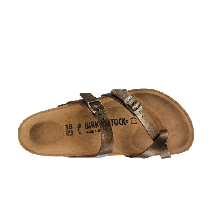 Birkenstock Birkenstock Mayari Birko-Flor Golden Brown top view