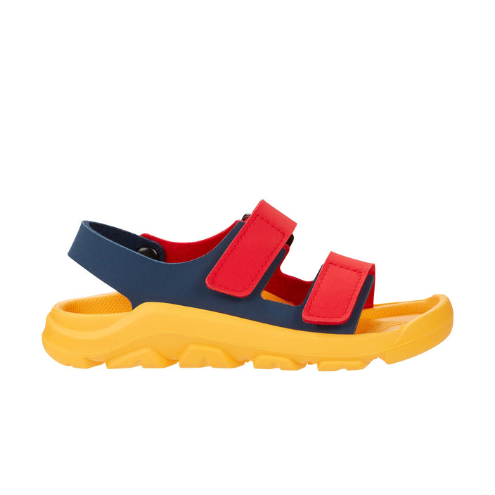 Birkenstock Mogami Kids Active Red/Midnight/Yellow Tecflor Birko-Flor/Polyurethane side view