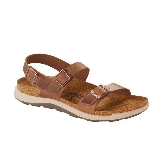 Birkenstock Sonora Cross Town Arctic Ginger Brown Waxy Leather